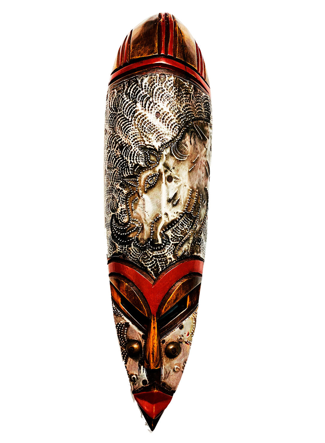 máscaras africanas de madera