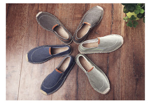 Modernas Alpargatas De Cáñamo Para Hombre En 3 Colores