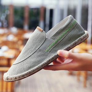 Modernas Alpargatas De Cáñamo Para Hombre En 3 Colores