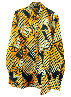 camisa batik artesanal